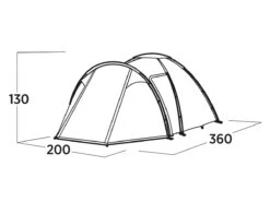 Easy Camp Lomsdal 3 Koepeltent 11 Easy Camp Lomsdal 3 Koepeltent -Bo-Camp Verkoopwinkel 07834ed4b3f8ba87
