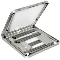 AMANKA 120x60 Bamboe Design Kampeertafel Met 4 Krukjes 13 AMANKA 120x60 Bamboe Design Kampeertafel Met 4 Krukjes -Bo-Camp Verkoopwinkel 0b1edfedde868f3e