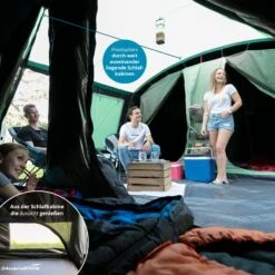 Skandika Montana 10 Sleeper Protect Tunneltent -Bo-Camp Verkoopwinkel 0b7772a065d35051