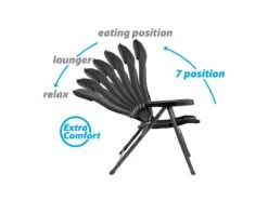 Brunner Aravel Vitachic Large Klapstoel - Antracite -Bo-Camp Verkoopwinkel 0c98f0d7f491a410