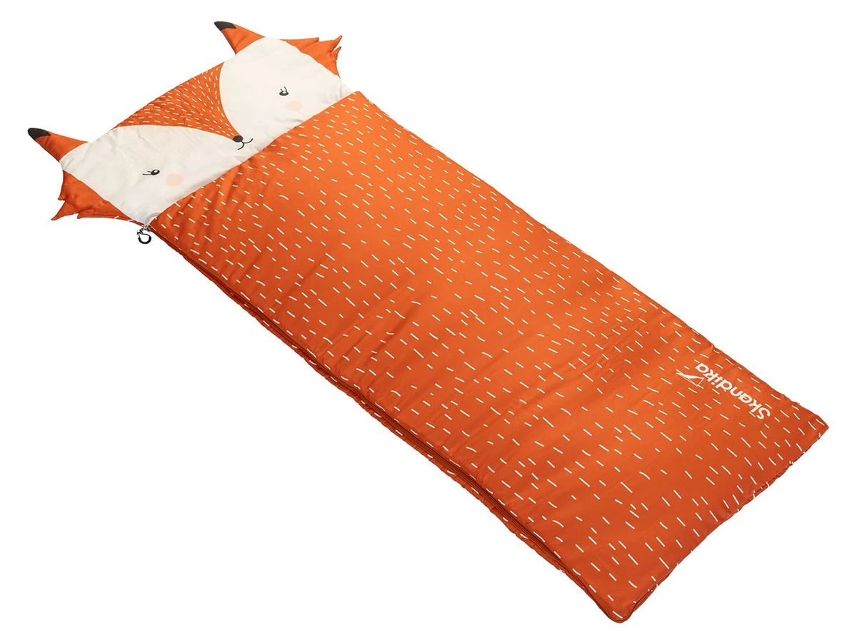 Skandika Soti Rechthoekige Kinder Slaapzak - Vos 3 Skandika Soti Rechthoekige Kinder Slaapzak - Vos