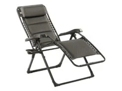 Travellife Barletta Relaxstoel - Darkgrey -Bo-Camp Verkoopwinkel 1b34b45695840b4e
