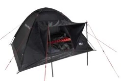 High Peak Beaver 3 Zwarte Koepeltent -Bo-Camp Verkoopwinkel 1c6949d8be46a3ca