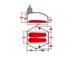 Wechsel Exogen 2 Trekkerstent -Bo-Camp Verkoopwinkel 35d1f866193a94b4