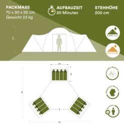Skandika Turin 12 Groepstent 13 Skandika Turin 12 Groepstent -Bo-Camp Verkoopwinkel 3f720c667aafacf2