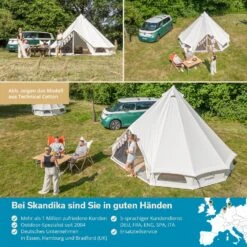 Skandika Tipi Kuopio 400 Protect Groepstent -Bo-Camp Verkoopwinkel 43c5acfc0a826b0a