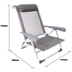 Bo-Camp Saint-Tropez Grey Strandstoel 11 Bo-Camp Saint-Tropez Grey Strandstoel -Bo-Camp Verkoopwinkel 444236cd49ea8468