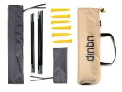 Uquip Shelly Strandtent - Sand -Bo-Camp Verkoopwinkel 4baffd813dac383a