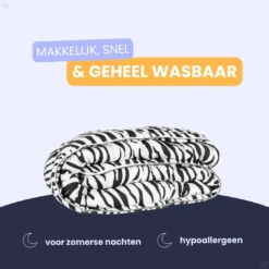 HappyBed Zebra Zomerdekbed - 240x200 Cm -Bo-Camp Verkoopwinkel 4e7a09c415f567c7