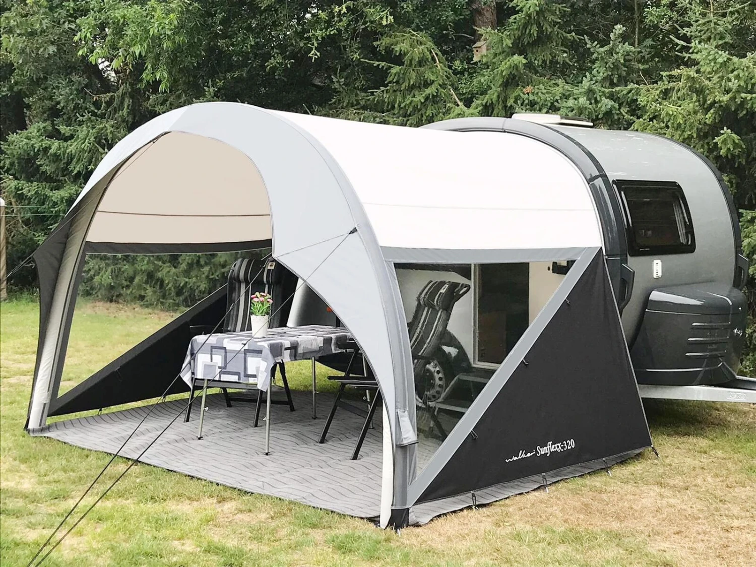 Walker Sunflexx 400 Opblaasbare Luifel - T@B 400 Caravan 4 Walker Sunflexx 400 Opblaasbare Luifel - T@B 400 Caravan - Afbeelding 2