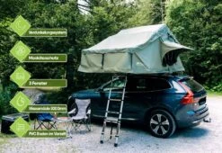 OutdoorU Family Plus 4 Personen Daktent - Grijs -Bo-Camp Verkoopwinkel 53d75647e6289419