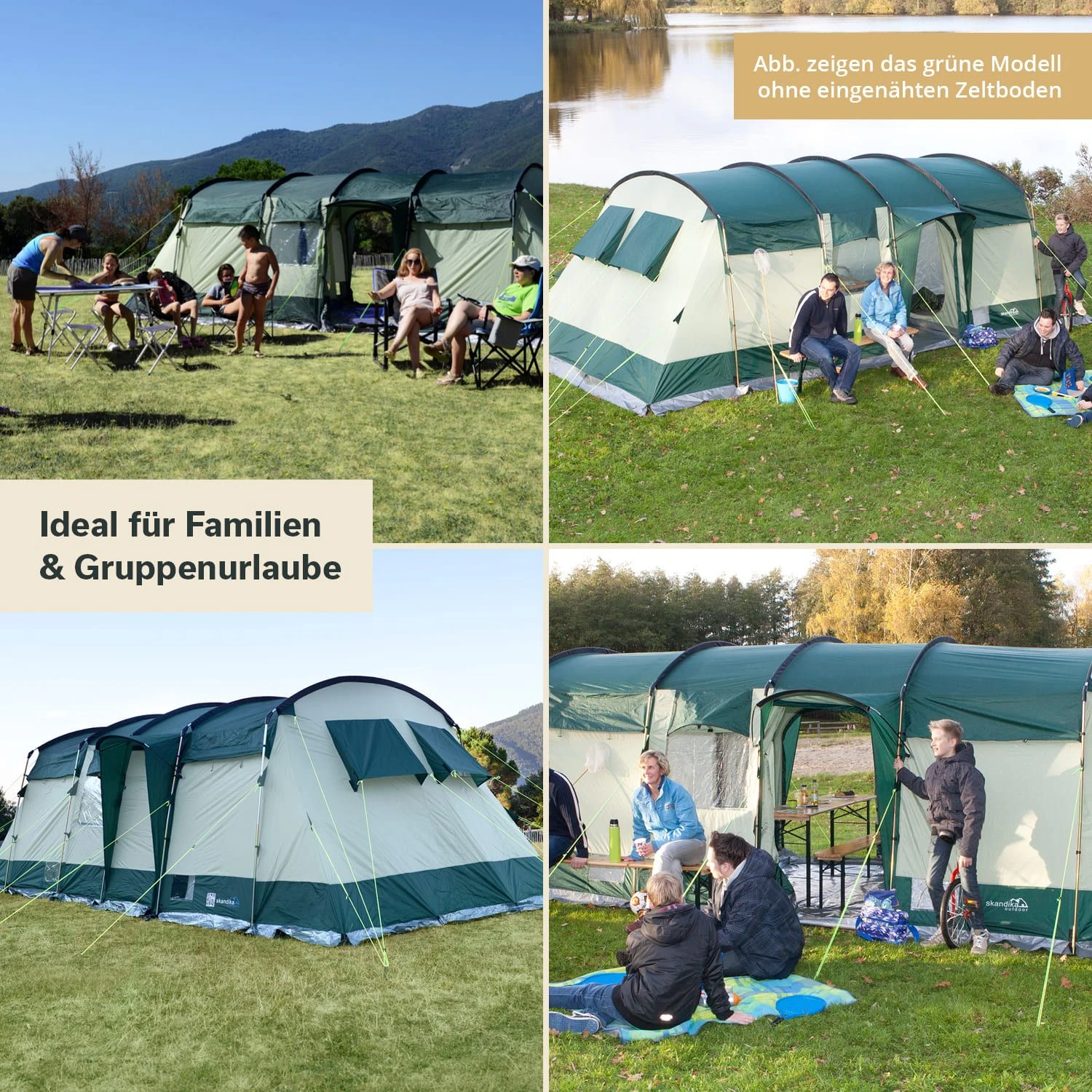 Skandika Hurricane 8 Sleeper Protect Tunneltent 7 Skandika Hurricane 8 Sleeper Protect Tunneltent - Afbeelding 5