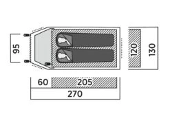 Easy Camp Setesdal 2 Koepeltent -Bo-Camp Verkoopwinkel 5e7668d673ab297a