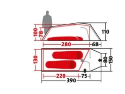 Wechsel Tempest 2 Trekkerstent -Bo-Camp Verkoopwinkel 5f9082ee3d30e8a7