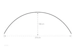 ESVO Gebogen Mistral 395 Met 3 Smalle Ramen Windscherm -Bo-Camp Verkoopwinkel 61bb31a8e8cb87.75495749