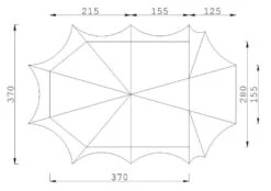 ESVO Piramidetent Enkeldaks Bedouin 280 Tent 10 ESVO Piramidetent Enkeldaks Bedouin 280 Tent -Bo-Camp Verkoopwinkel 61c0625ab1df50.90557438