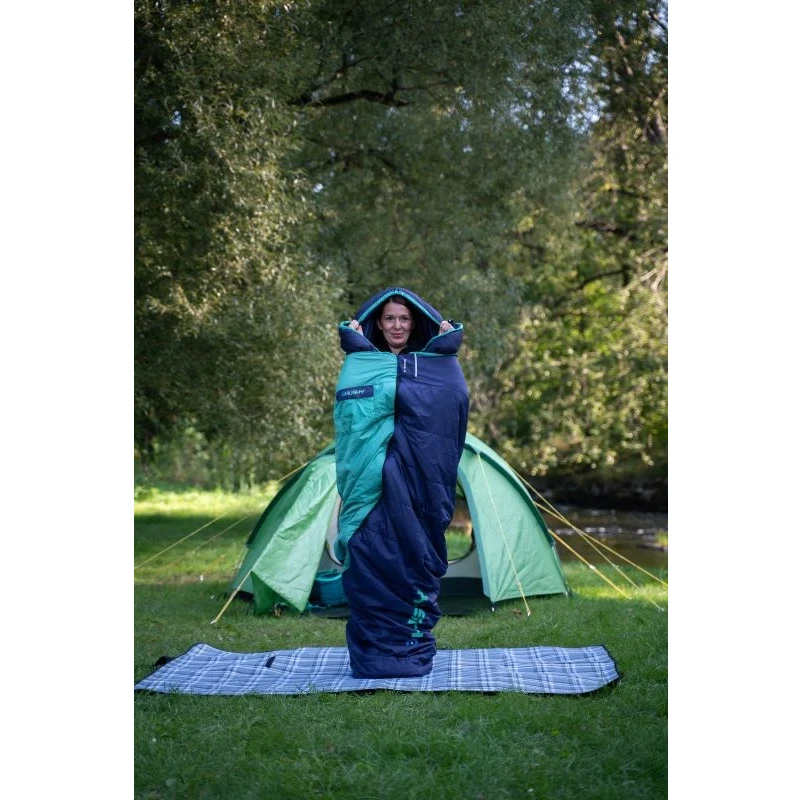 Husky Emotion 2024 Mummyslaapzak - Blue Mint 7 Husky Emotion 2024 Mummyslaapzak - Blue Mint - Afbeelding 5