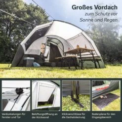 Skandika Indal 5 Tunneltent -Bo-Camp Verkoopwinkel 61d4facec5f53210