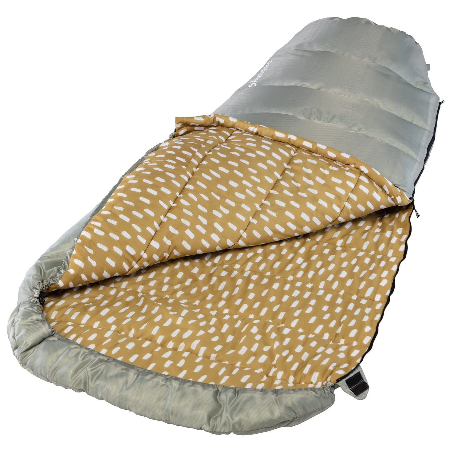 Skandika Vegas-R XXL Grijze Slaapzak 5 Skandika Vegas-R XXL Grijze Slaapzak - Afbeelding 3