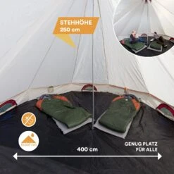 Skandika Comanche 8 Tipi Bell Tent 10 Skandika Comanche 8 Tipi Bell Tent -Bo-Camp Verkoopwinkel 620f75515cf073.72808916