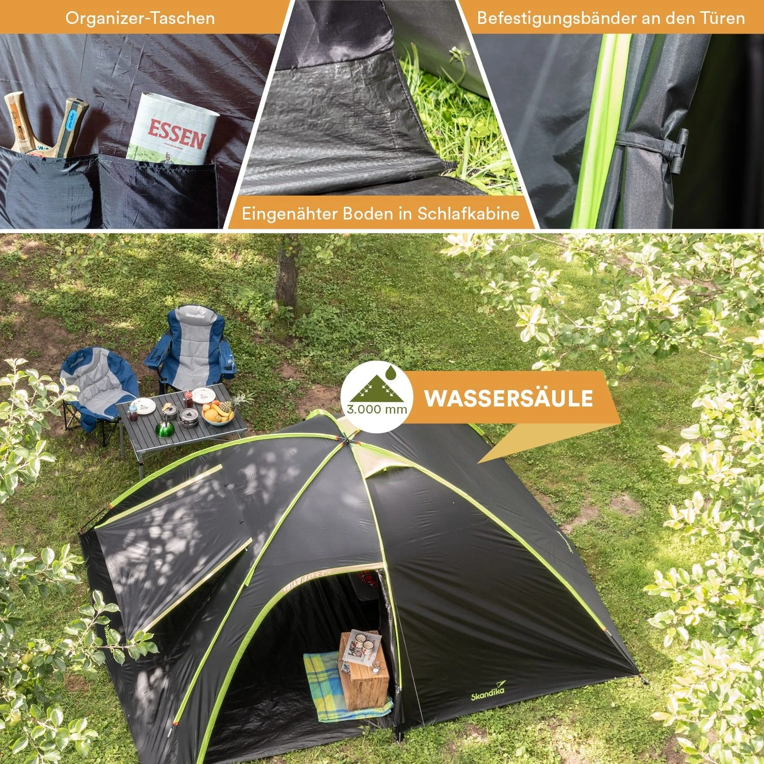 Skandika Vaasa 4 Tunneltent 7 Skandika Vaasa 4 Tunneltent - Afbeelding 5