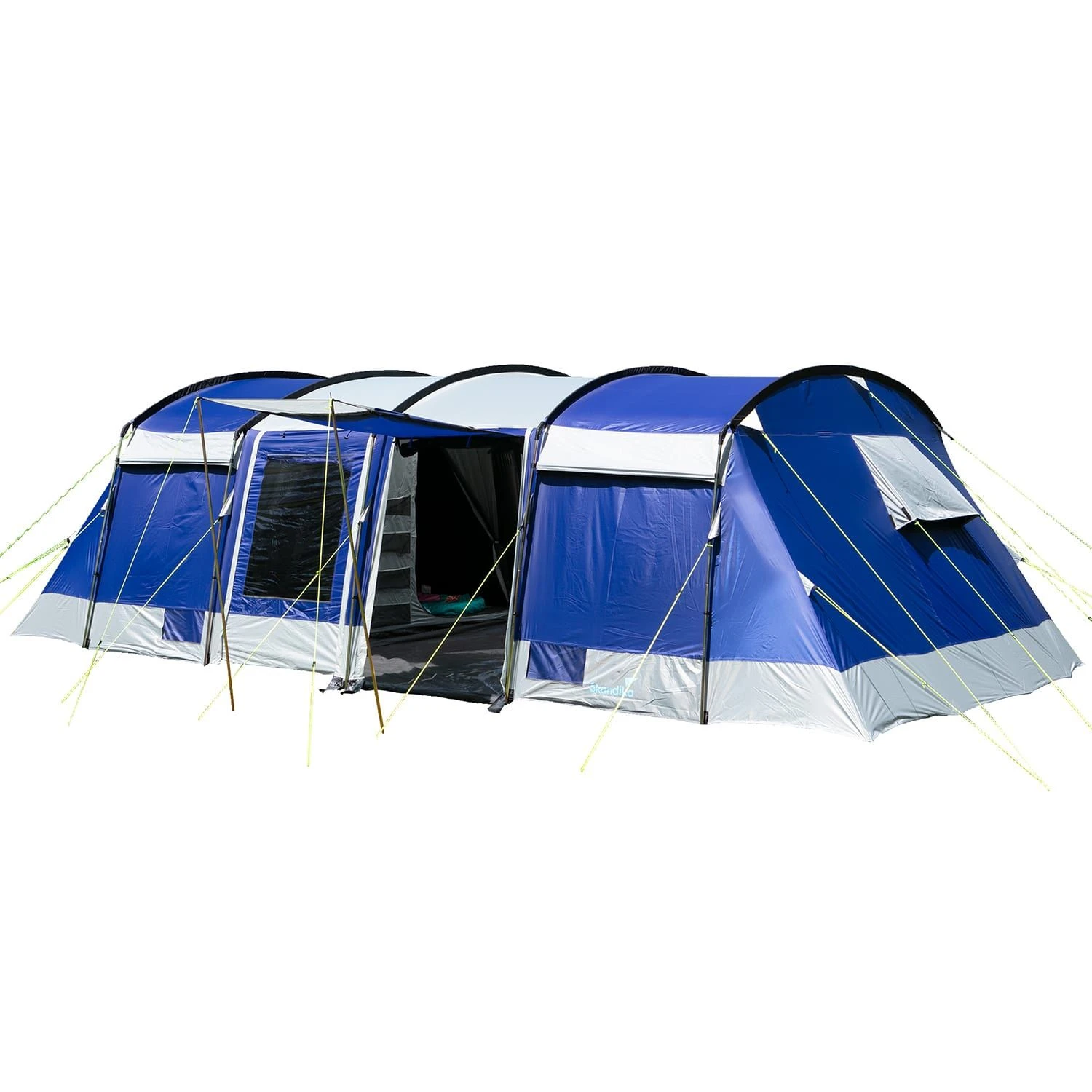 Skandika Montana 10 Sleeper Tunneltent - Blue 3 Skandika Montana 10 Sleeper Tunneltent - Blue