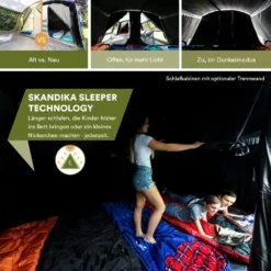 Skandika Montana 10 Sleeper Tunneltent - Blue 10 Skandika Montana 10 Sleeper Tunneltent - Blue -Bo-Camp Verkoopwinkel 62179ea2d76088.40105317