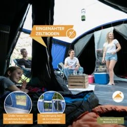 Skandika Montana 8 Sleeper Protect Tunneltent 11 Skandika Montana 8 Sleeper Protect Tunneltent -Bo-Camp Verkoopwinkel 621e03d49efd99.80017201