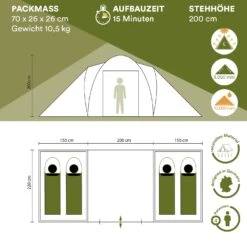 Skandika Hammerfest 4 Sleeper Koepeltent 11 Skandika Hammerfest 4 Sleeper Koepeltent -Bo-Camp Verkoopwinkel 621e1ff4796ec6.46943281