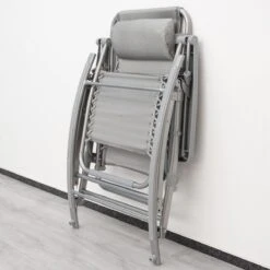 AMANKA 170 X 70 Grijs Schommelstoel Relaxstoel -Bo-Camp Verkoopwinkel 623c87c391dfe3.65357935