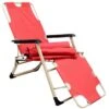 AMANKA 178 X 60 Verstelbare Relaxstoel - Red -Bo-Camp Verkoopwinkel 6241955b4be5b6.66959461