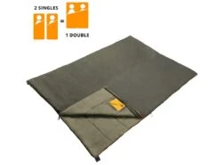 Merkloos Dutch Mountains Vlieland XL Slaapzak -Bo-Camp Verkoopwinkel 6257e2b2ebf710.75981348