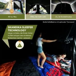 Skandika Montana 8 Sleeper Protect Tunneltent 10 Skandika Montana 8 Sleeper Protect Tunneltent -Bo-Camp Verkoopwinkel 626ff233bf39a1.53638206