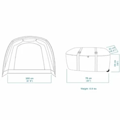 Merkloos Crua Tri Geisoleerde Tunneltent 12 Merkloos Crua Tri Geisoleerde Tunneltent -Bo-Camp Verkoopwinkel 6272a356bcfa26.74047559