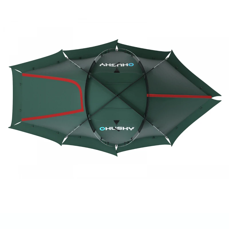 Husky Fighter Extreme 3-4 Groen Koepeltent 6 Husky Fighter Extreme 3-4 Groen Koepeltent - Afbeelding 4