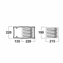 Husky Extreme Felen 3-4 Koepeltent -Bo-Camp Verkoopwinkel 627a0dd2c6b495.90945450