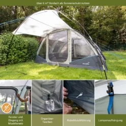 Skandika Falkenberg 6 Tunneltent -Bo-Camp Verkoopwinkel 629472a85c81f1.21621558
