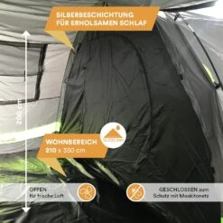 Skandika Kambo 6 Tunneltent - Grey -Bo-Camp Verkoopwinkel 629731b53dd7e5.42022829