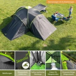 Skandika Daytona 6 XXL Koepeltent 11 Skandika Daytona 6 XXL Koepeltent -Bo-Camp Verkoopwinkel 62a21225d15e69.96334130