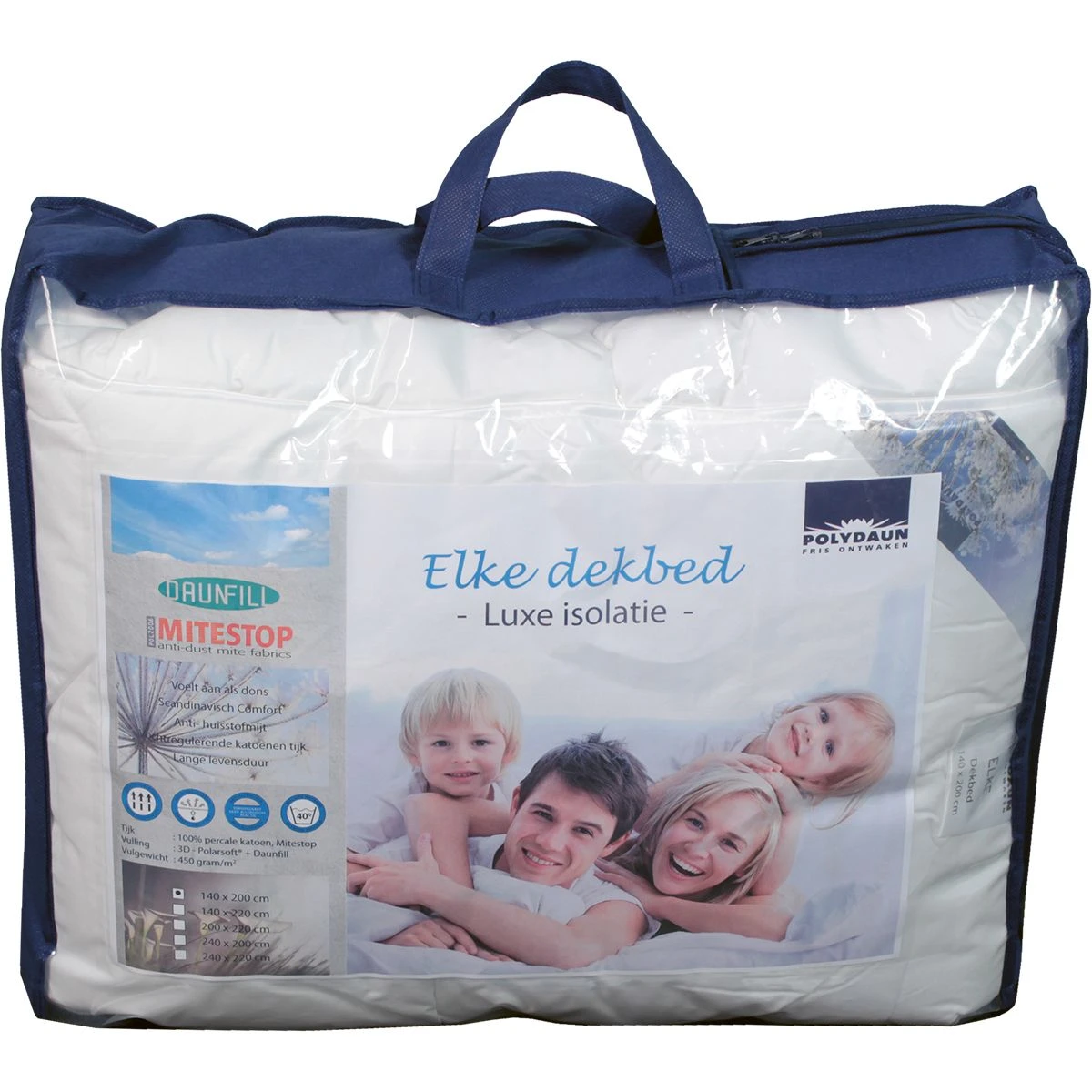 Polydaun ELKE 140 X 220 Cm Dekbed 5 Polydaun ELKE 140 X 220 Cm Dekbed - Afbeelding 3