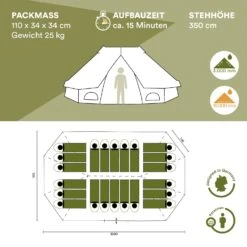 Skandika Morsom Rood/blauwe Eventtent -Bo-Camp Verkoopwinkel 62d55291375110.76061899