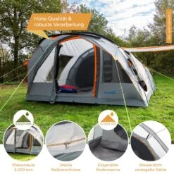 Skandika Egersund 7 Sleeper Tunneltent -Bo-Camp Verkoopwinkel 62e2ab955d6b09.44485461