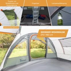 Skandika Egersund 7 Sleeper Tunneltent -Bo-Camp Verkoopwinkel 62e2ab955ecfb0.56157673