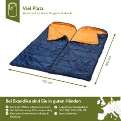 Skandika Iceland Links Slaapzak -Bo-Camp Verkoopwinkel 63f78d9c3ec451.56600780