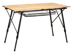 Skandika Jamsa Aluminium Houtlook Campingtafel