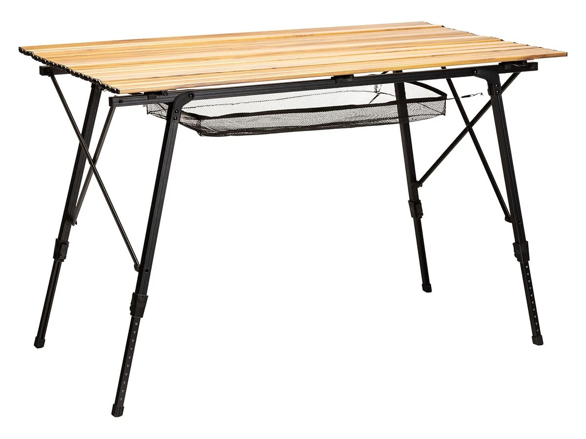 Skandika Jamsa Aluminium Houtlook Campingtafel 2 Skandika Jamsa Aluminium Houtlook Campingtafel