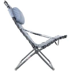 Crespo AP-262 Tex-Comfort Loungestoel - Blue -Bo-Camp Verkoopwinkel 64311a9f7fb66641