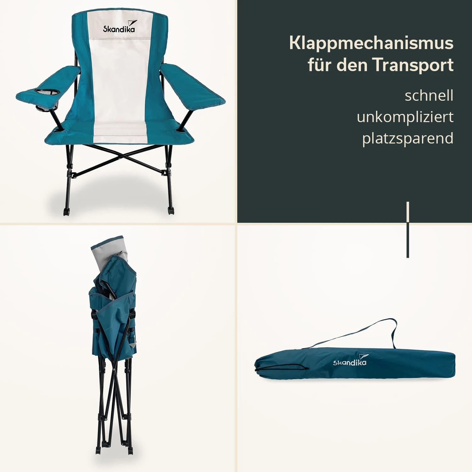 Skandika Kolari Vouwstoel 6 Skandika Kolari Vouwstoel - Afbeelding 4