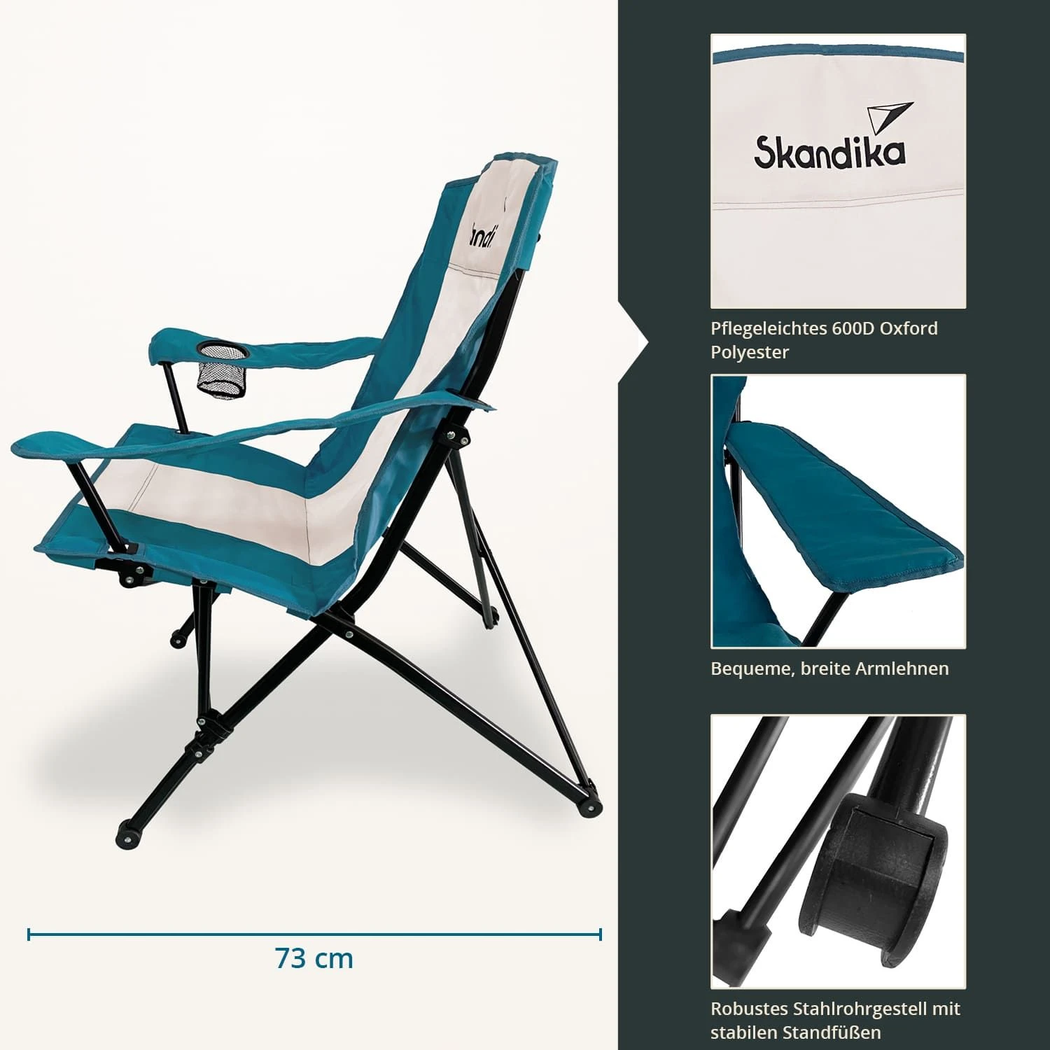 Skandika Kolari Vouwstoel 5 Skandika Kolari Vouwstoel - Afbeelding 3