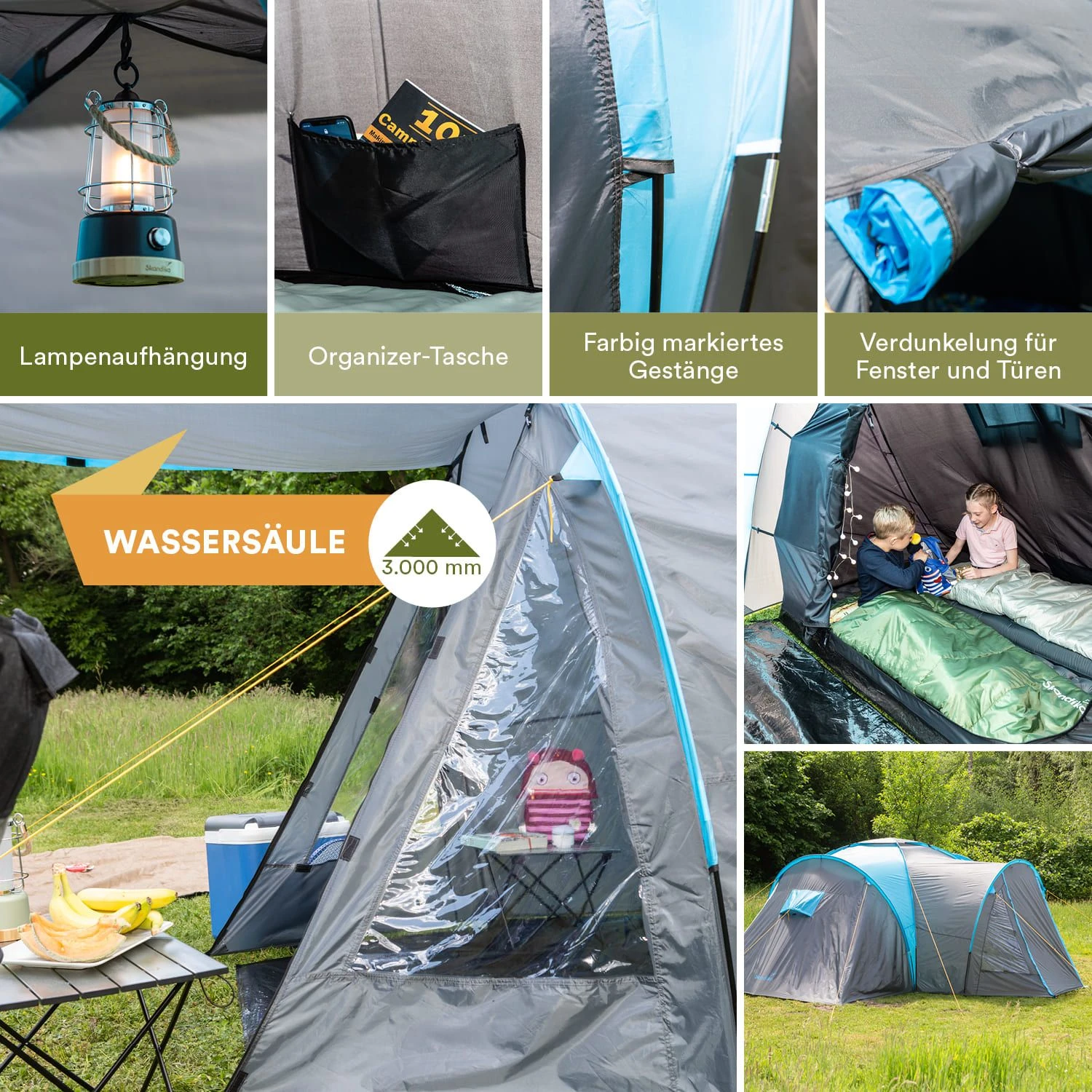 Skandika Hammerfest 6 Plus Tent 7 Skandika Hammerfest 6 Plus Tent - Afbeelding 5